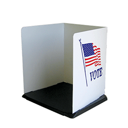 Corrugated Plastic Voting Stations (2 pk)
